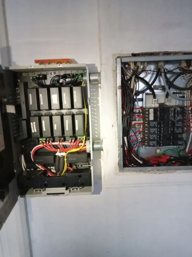 Electrical panel upgrade completed for Commercial Electrician Services in Hoschton
